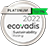 Ecovadis 2022 - Médaille Platinium